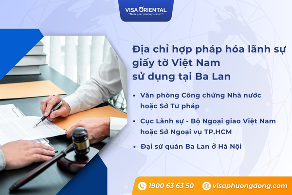 Hợp pháp hóa lãnh sự Ba Lan ở đâu