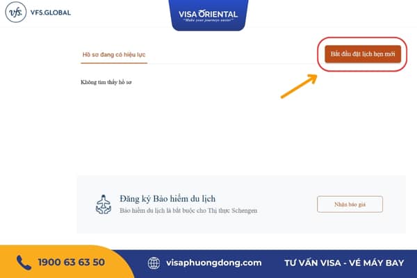 Hướng dẫn đặt lịch hẹn visa Hà Lan đơn giản