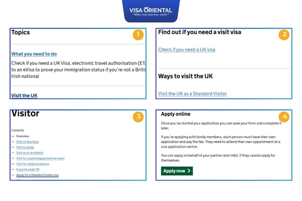 Hướng dẫn điền form xin visa Anh