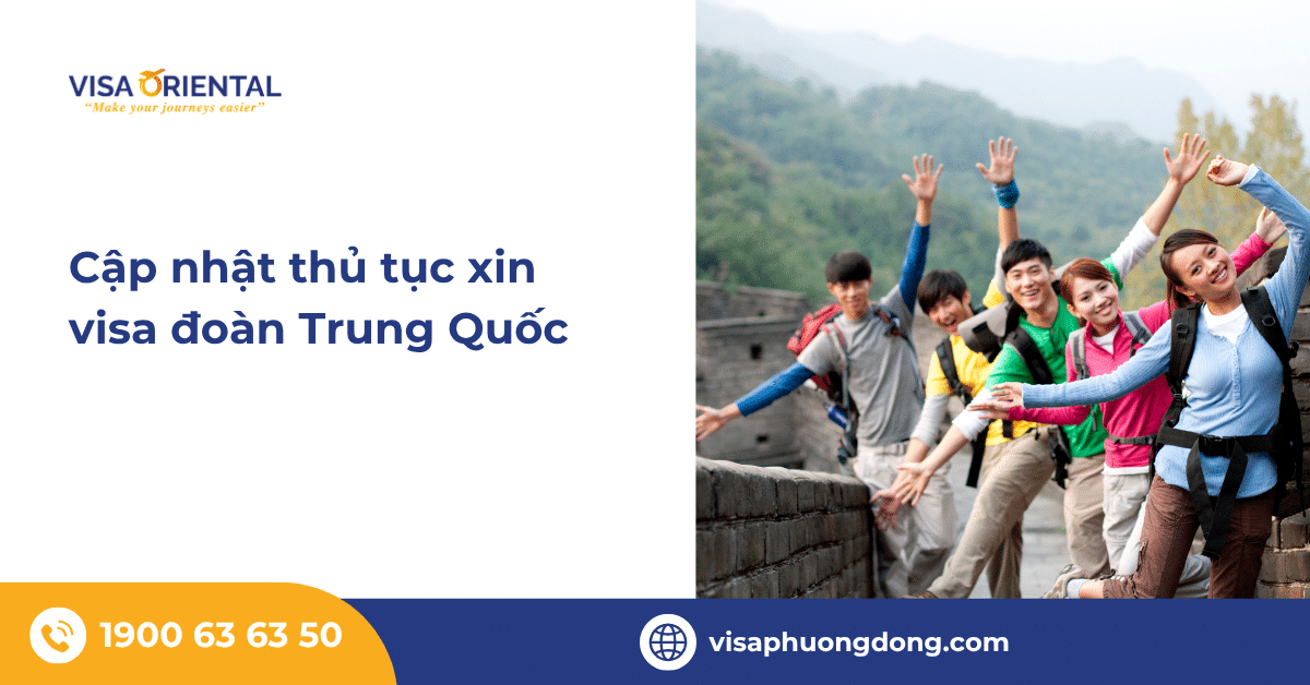 Hướng dẫn xin visa đoàn Trung Quốc
