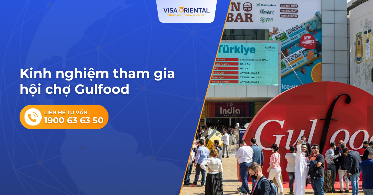 Kinh nghiệm tham gia hội chợ Gulfood