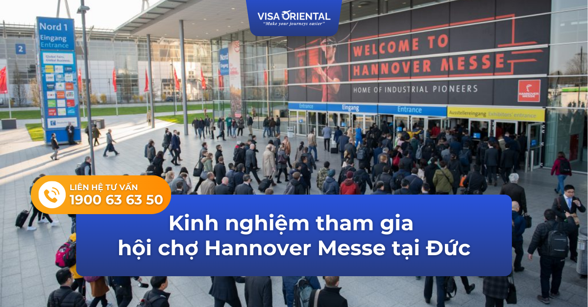 Kinh nghiệm tham gia hội chợ Hannover Messe tại Đức