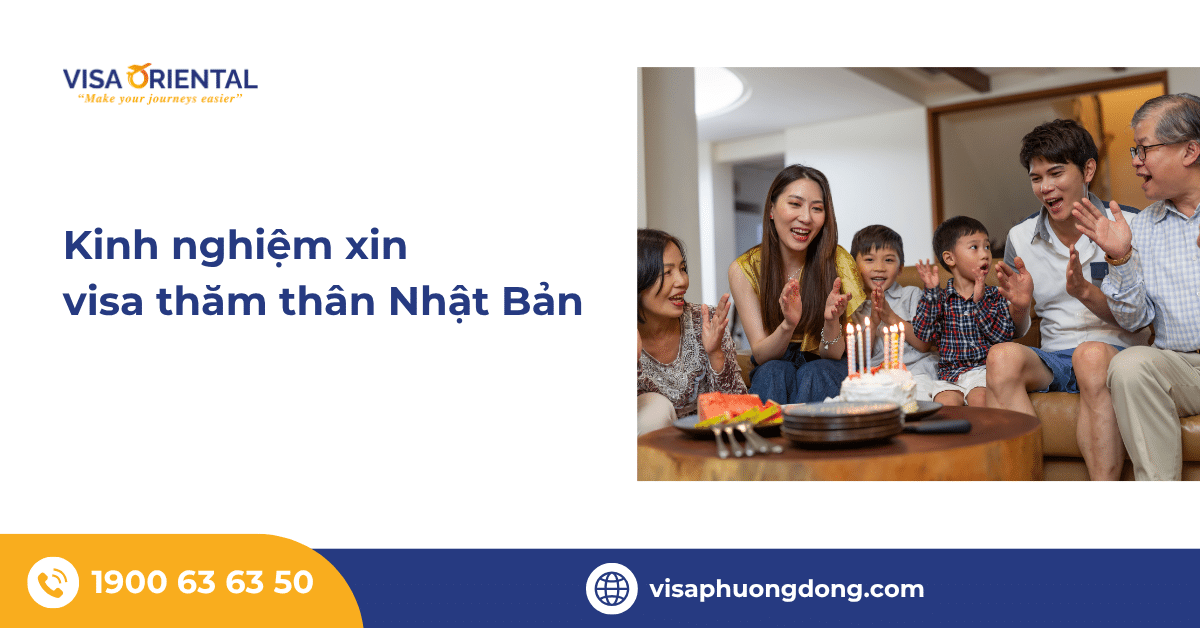 Kinh nghiệm xin visa thăm thân Nhật Bản