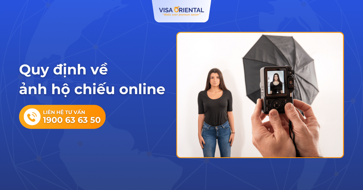 Quy định về chụp ảnh thẻ hộ chiếu