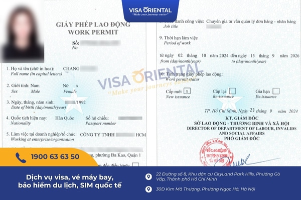 Quy trình xin giấy phép lao động cho người Hàn Quốc