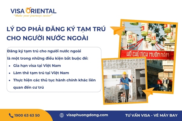 Tại sao phải khai báo tạm trú cho người nước ngoài