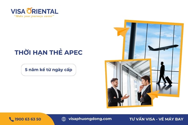 Thẻ APEC có thời hạn bao lâu