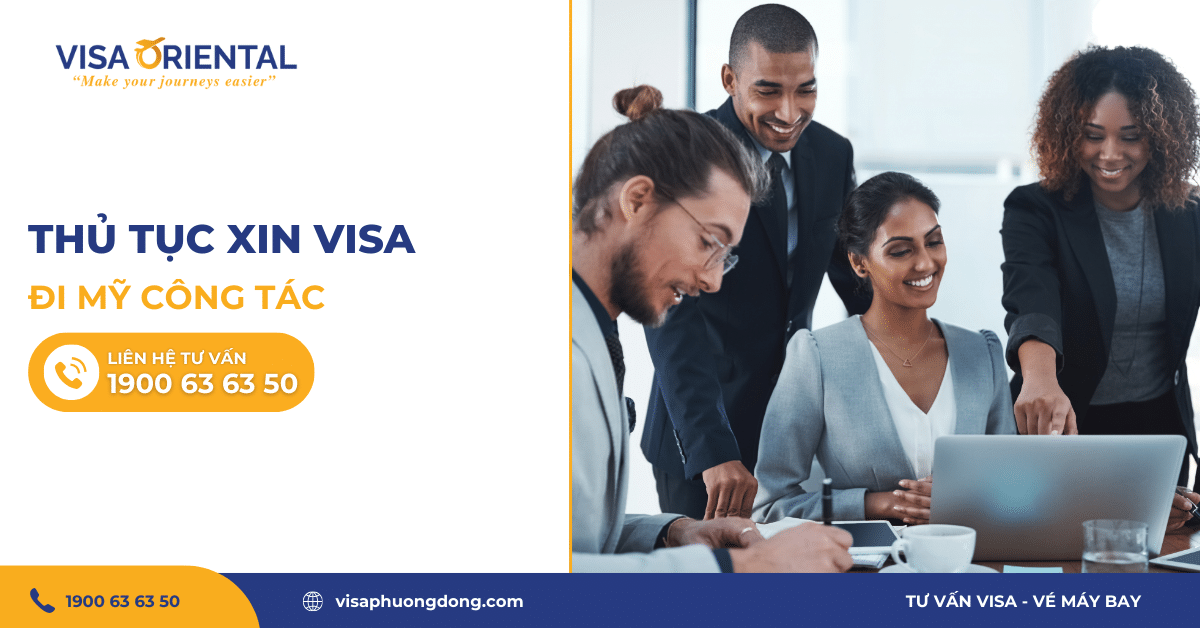 Visa đi Mỹ công tác
