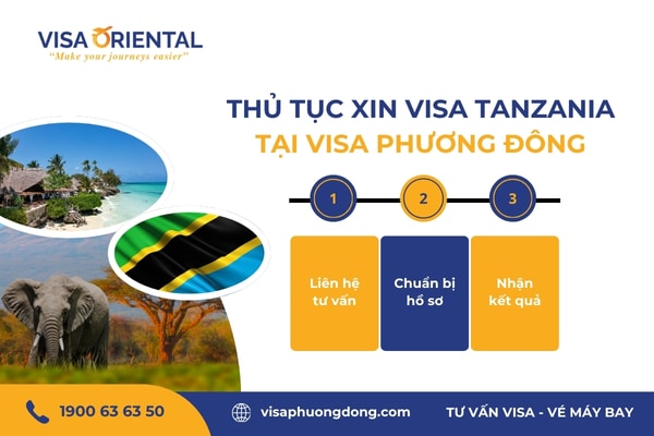 Thủ tục xin visa Tanzania chuyên nghiệp