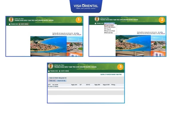 Tiến hành các bước đăng ký tạm trú