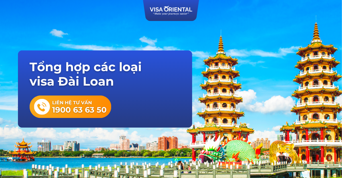 Tổng hợp các loại visa Đài Loan