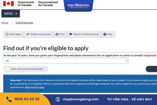 Trả lời câu hỏi liên quan đến lịch sử xin visa