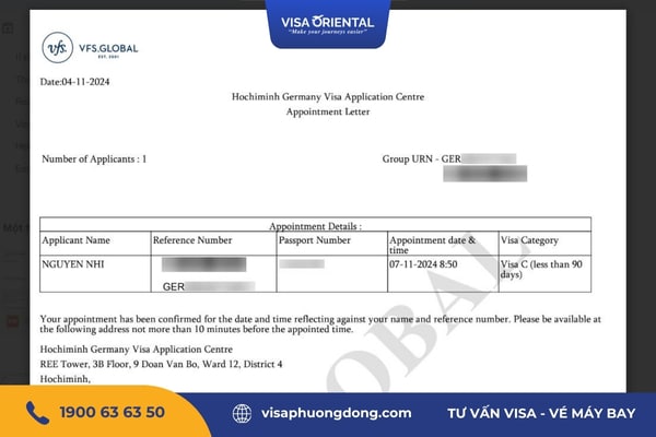 Hãy in ra và mang theo khi đến ngày hẹn nộp hồ sơ