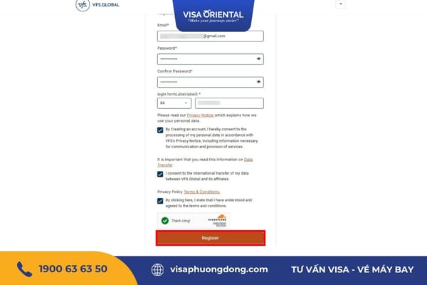 Cần nhập chính xác email và số điện thoại đang sử dụng