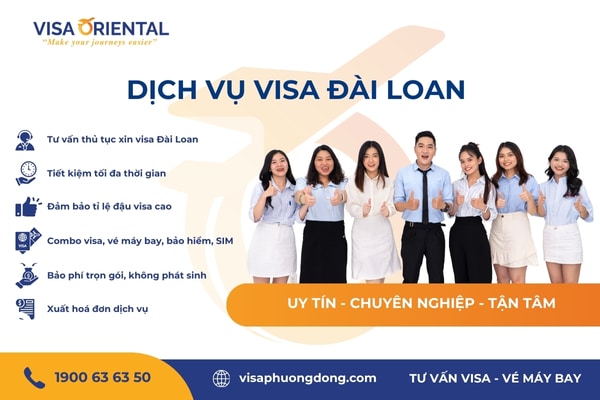Tư vấn dịch vụ xin visa Đài Loan