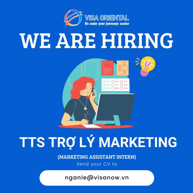 Tuyển dụng intern trợ lý Marketing