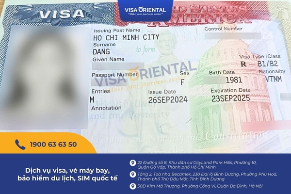 Visa thăm thân nhân Mỹ