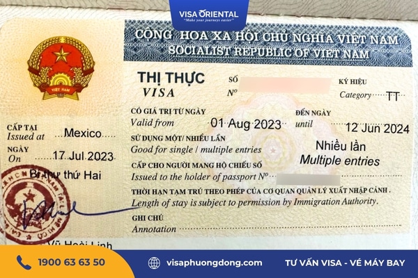 Visa thăm thân Việt Nam cho người nước ngoài