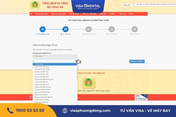 Xin gia hạn visa tại Việt Nam