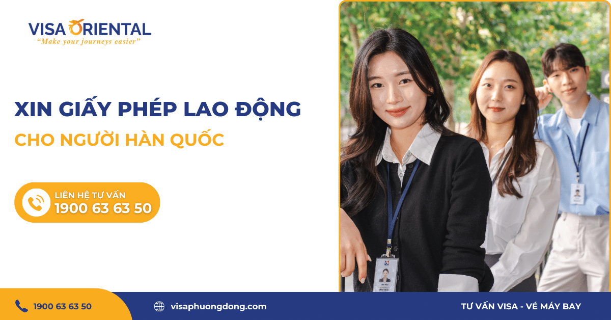 Xin giấy phép lao động cho người Hàn Quốc