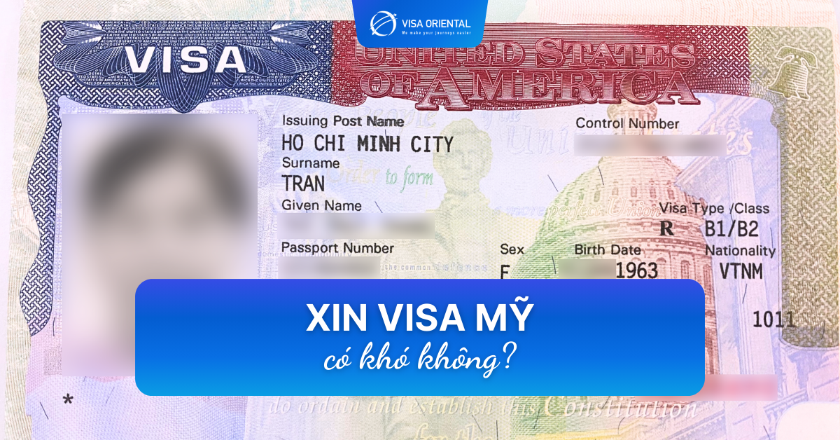 Xin visa đi Mỹ có khó không?