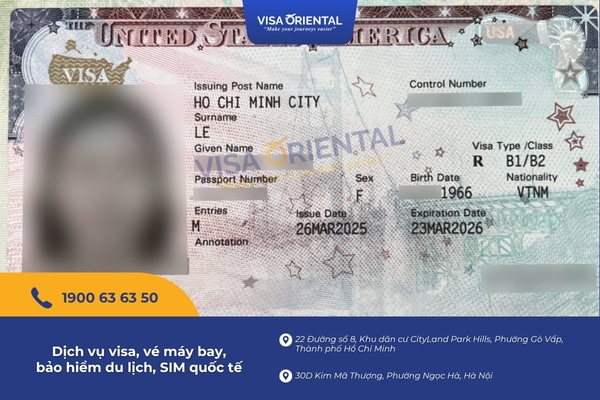 Visa du lịch Mỹ